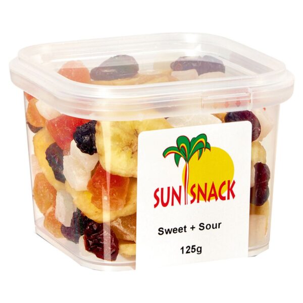 Sun-Snack Sweet + Sour 125g Do. x 6