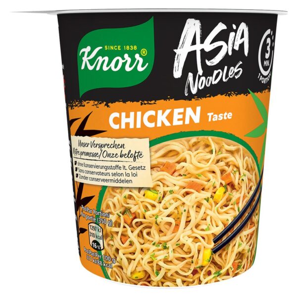 Knorr Asia Noodles Chicken 65g Cup x 8