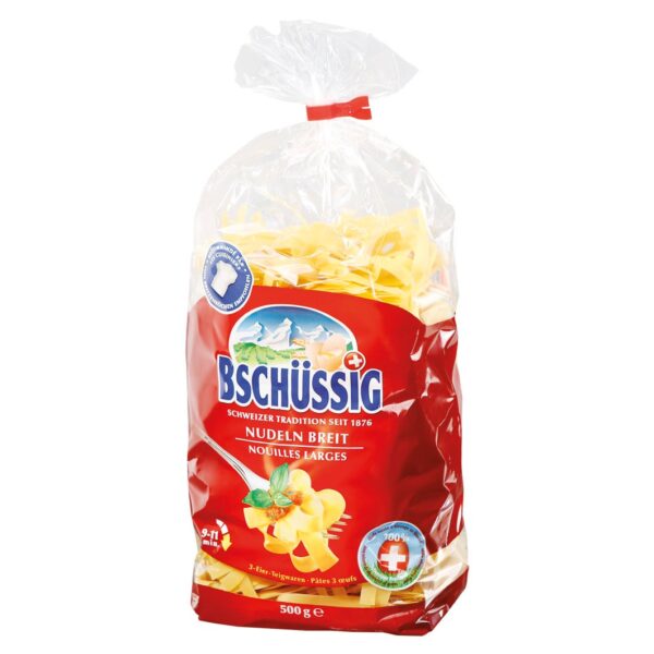 Bschüssig Nudeln breit 500g x 8