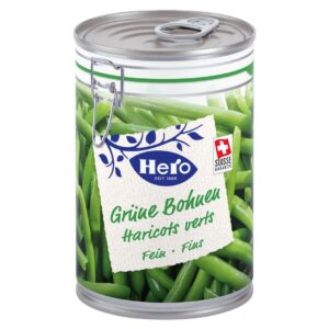 Hero Grüne Bohnen fein 210g Do. x 12