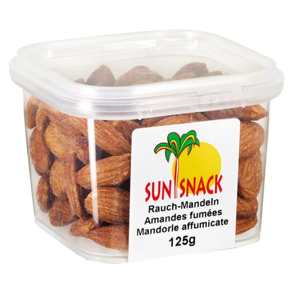 Sun-Snack Rauch-Mandeln 125g Do. x 6