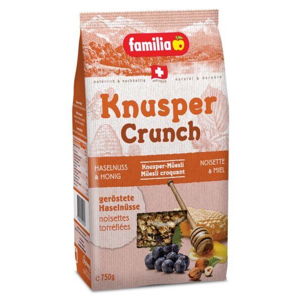 familia Knusper Crunch 750g Btl. x 10