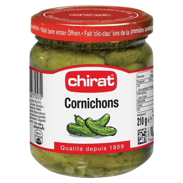 Chirat Cornichons 210g x 9