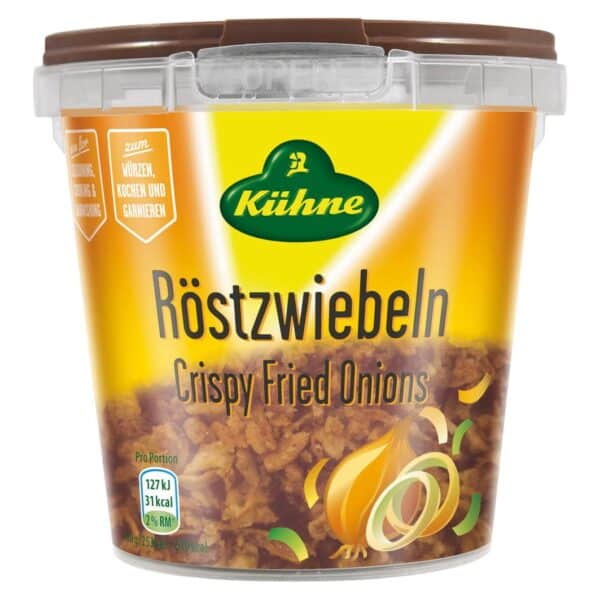 Kühne Röstzwiebeln 100g Cup x 12