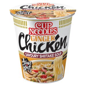 Nissin Noodles Ginger Chicken 63g Cup x 8