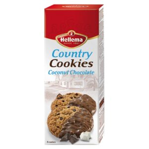 Hellema Cookies Kokos-Schoko 175g x 12