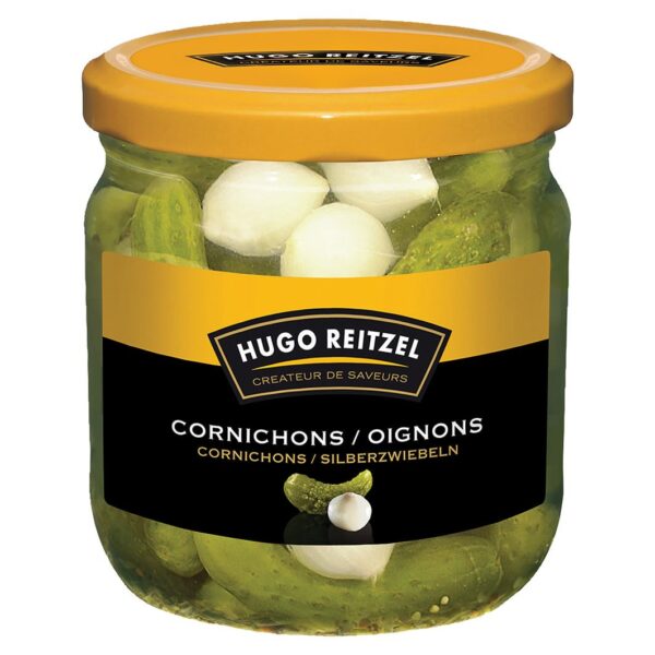 Hugo Reitzel Cornichon/Silberzwiebeln 230g