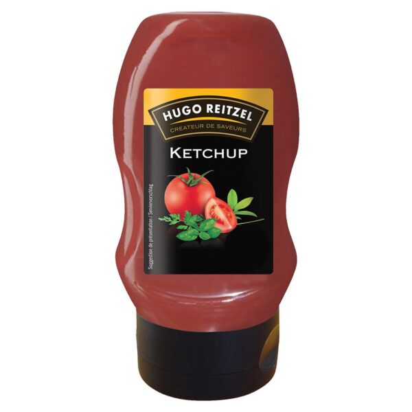 Hugo Reitzel Ketchup 320g Squeeze x 4