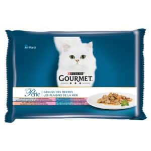 Purina Gourmet Perle Genuss des Meeres 4x85g x 12