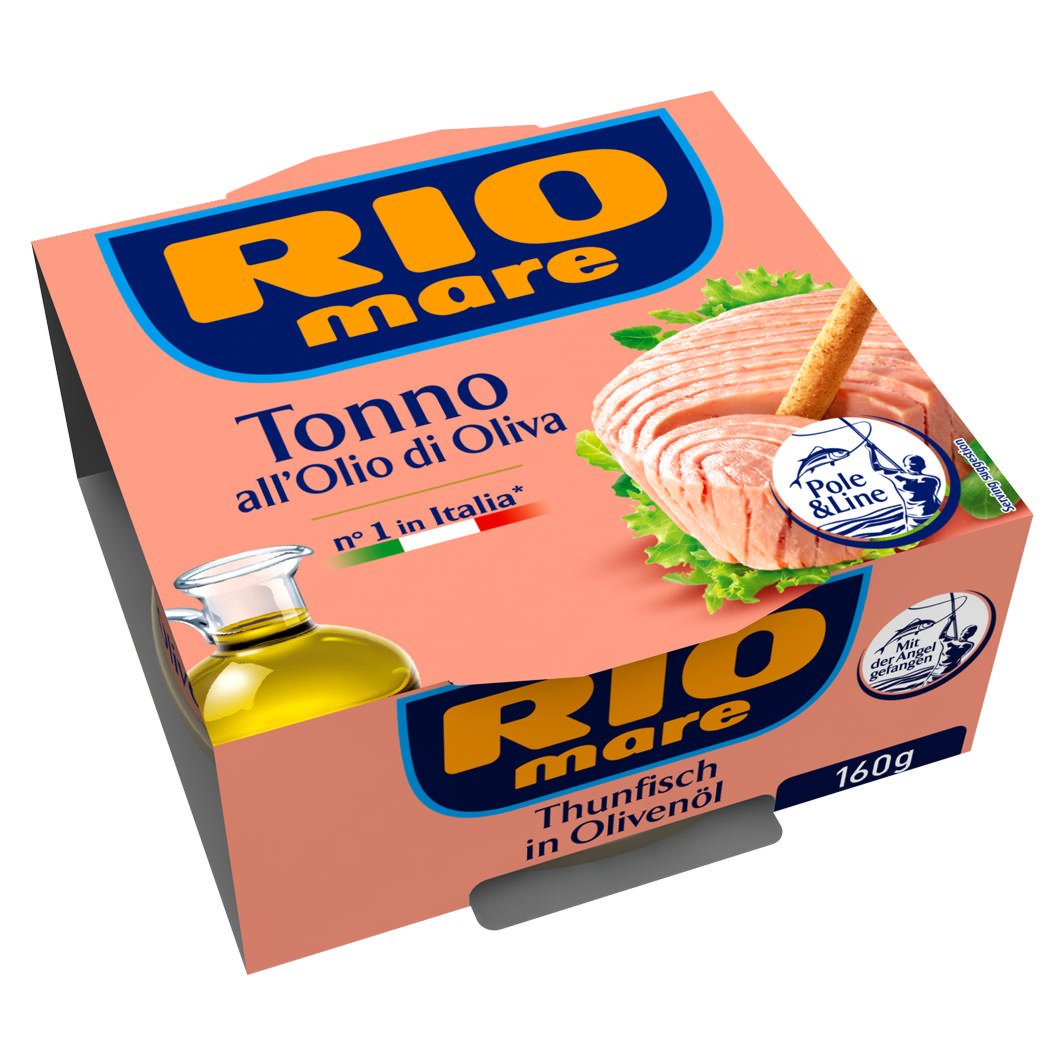 Rio Mare Thunfisch Olivenöl 160g Do. x 12
