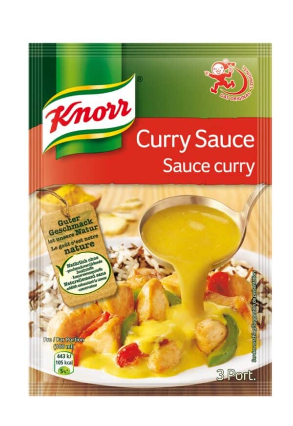 Knorr Curry Sauce 30g Btl. x 18