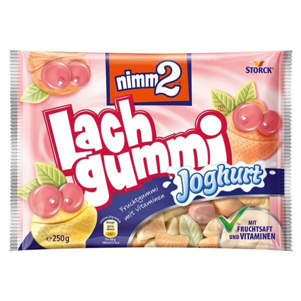 Nimm 2 Lachgummi Joghurt 250g Btl. x 12