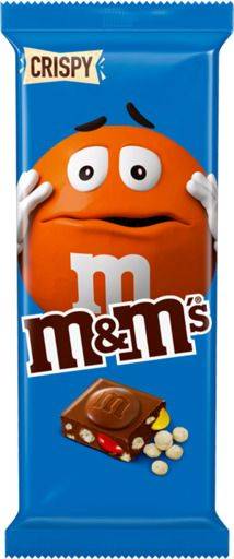 M&M's Tablet Crispy 150g 16 Tafeln Schokolade