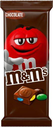 M&M's Tablet Chocolate 165g 16 Schokolade Tafeln