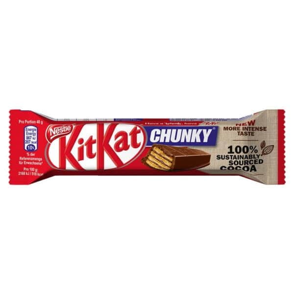 KitKat Chunky 24 Riegel Milchschokolade Caramel