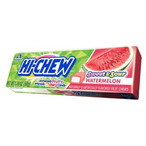 HI-CHEW Watermelon Kaugummi 50 Gramm 15 Packungen