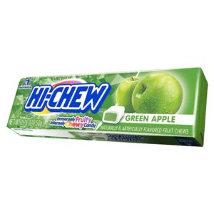 HI-CHEW Green Apple Kaugummi 50 Gramm 15 Packungen