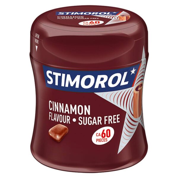 STIMOROL Cinnamon 87 Gramm 6 Dosen Kaugummi