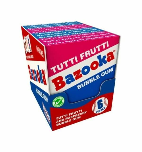 Bazooka Gum Original & Blue Razz