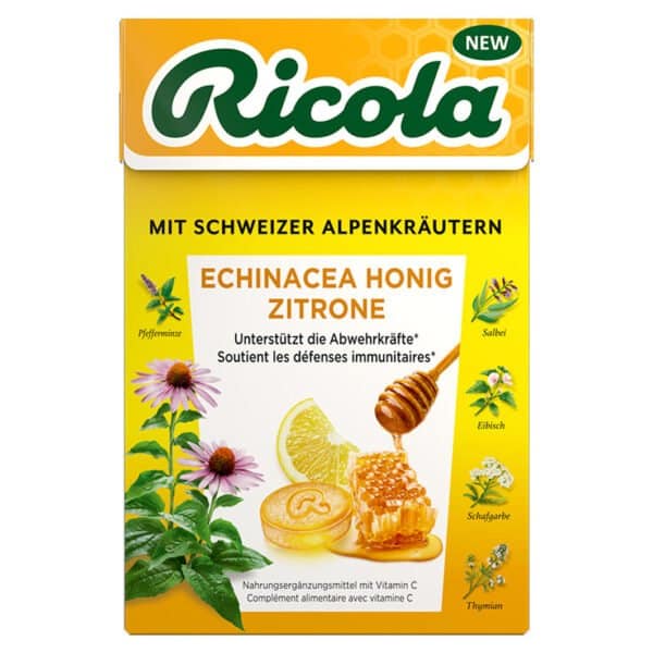 Ricola Box Echinacea Honig Zitrone