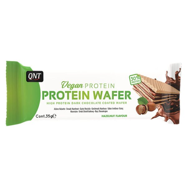 QNT vegan Protein Wafer Hazelnut