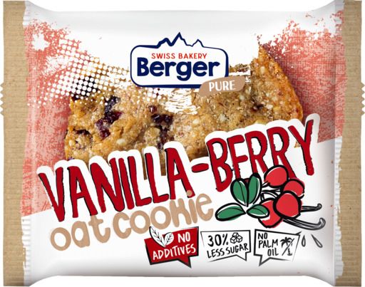 Berger Vanilla-Berry Cookie 45g