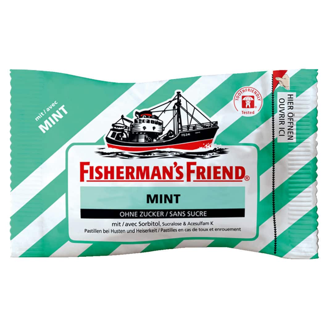 Fishermans Friend bei Atemproblemen