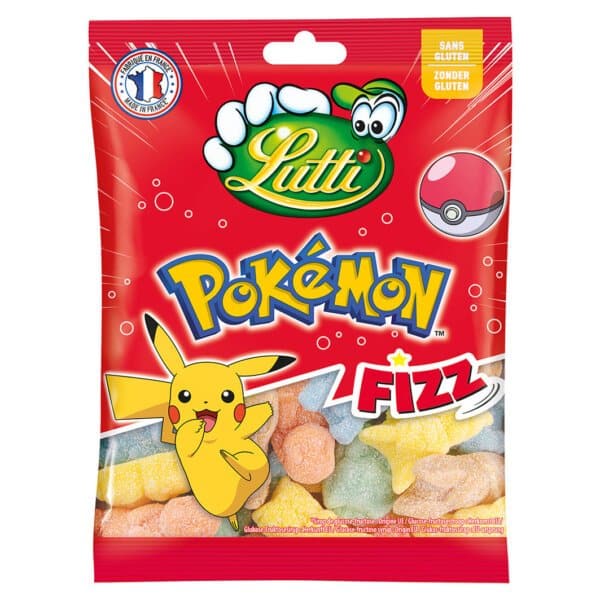 LUTTI POKEMON FIZZ Gummibonbons