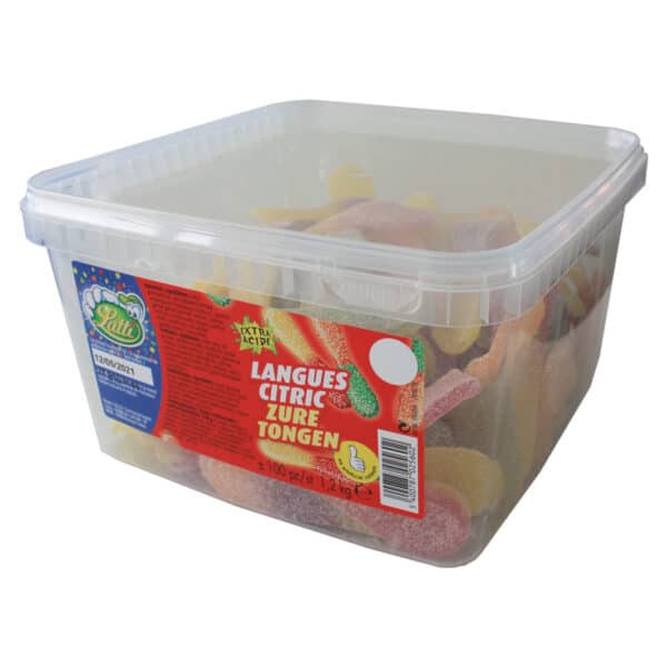 Lutti Saure Zungen Frucht 100 Weingummi