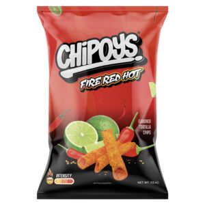 Chipoys Chips Fire Red Hot