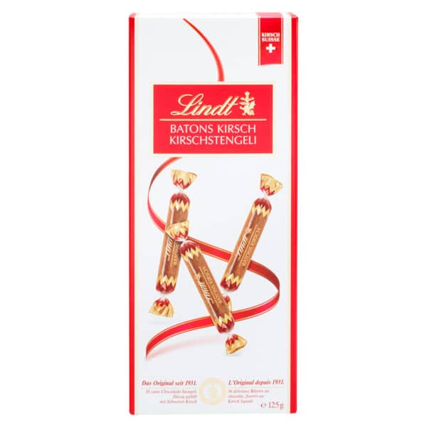 Lindt Bâtons Kirsch 125g x 8