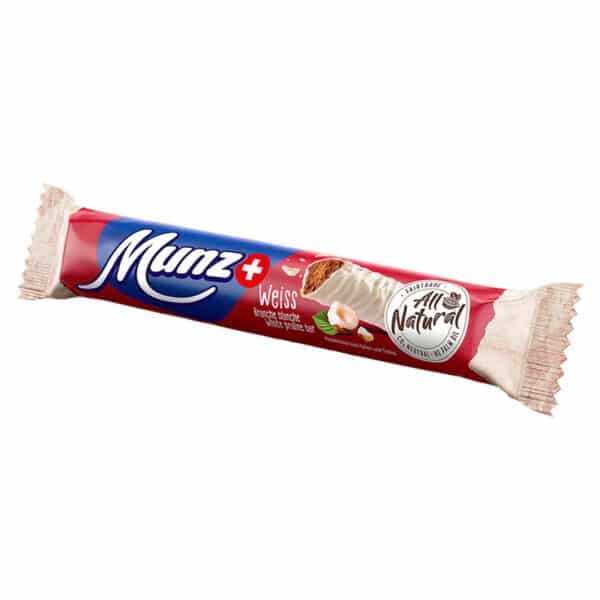 Munz Prügeli weiss 46g x 40 Schoggistengel