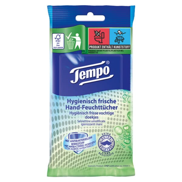 Tempo Feuchttücher fresh to go Protect