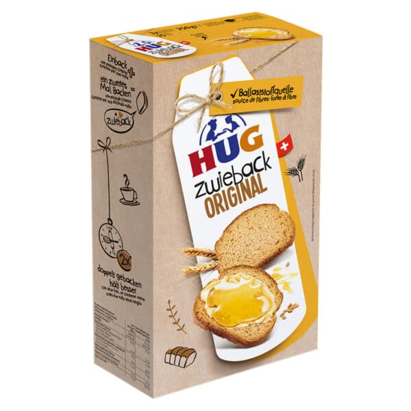 HUG Zwieback 250g