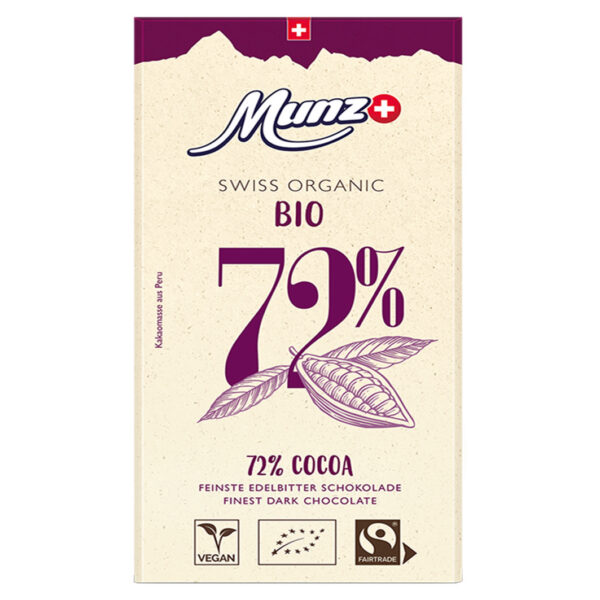 Munz Organic Bio 72% 100g