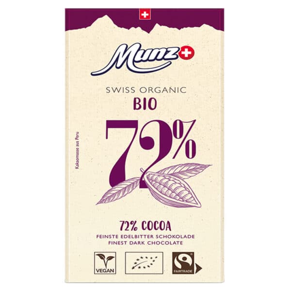 Munz Organic Bio 72% 100g