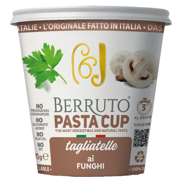 Berruto Tagliatelle Funghi 70g