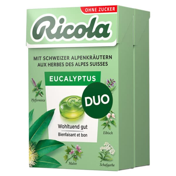 Ricola Box Duo Eucalyptus