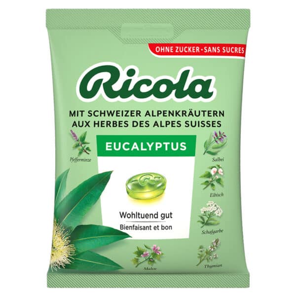 Ricola Eucalypthus 125g