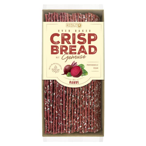 Riduto Crisp Bread mit Gemüse Randen