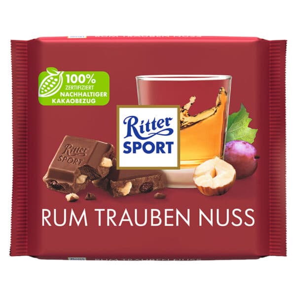 Ritter Sport Rum Traube Nuss