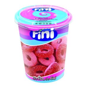Fini Cups Strawberry Rings 200g