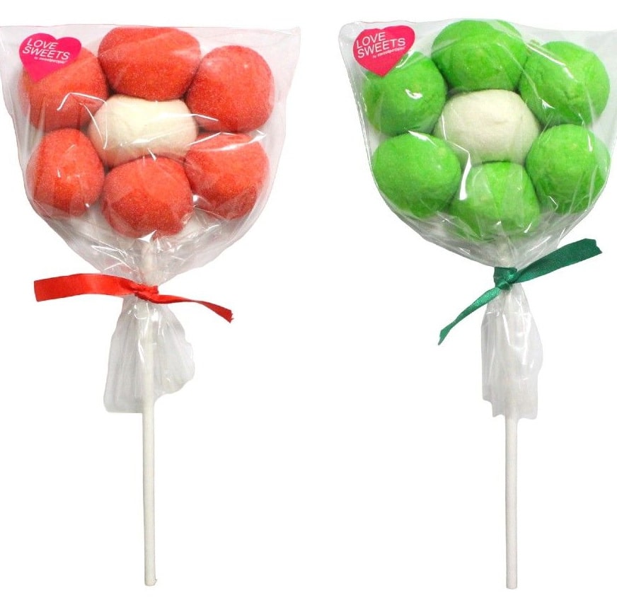 Sweetpeople Flower Lollies 70g 12 Lollipop Marshmallows – Bild 3